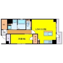 リンクハウス心斎橋の物件間取画像